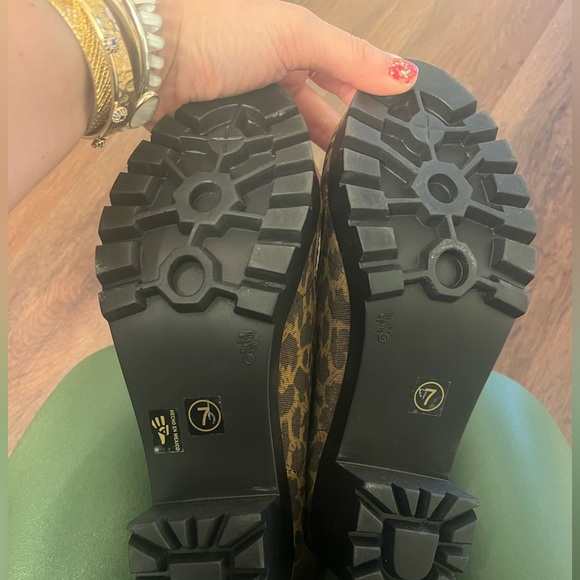 Charleston Shoe Co. Upper Monterey Boots in Leopard - Picture 7 of 9